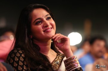 Anushka at Baahubali Movie Audio Launch